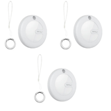 (COMPRE 1 LEVE 3) Rastreador de Bagagem TAG ITAG Mala Anti-Perda Mini Localizador Chaveiro GPS